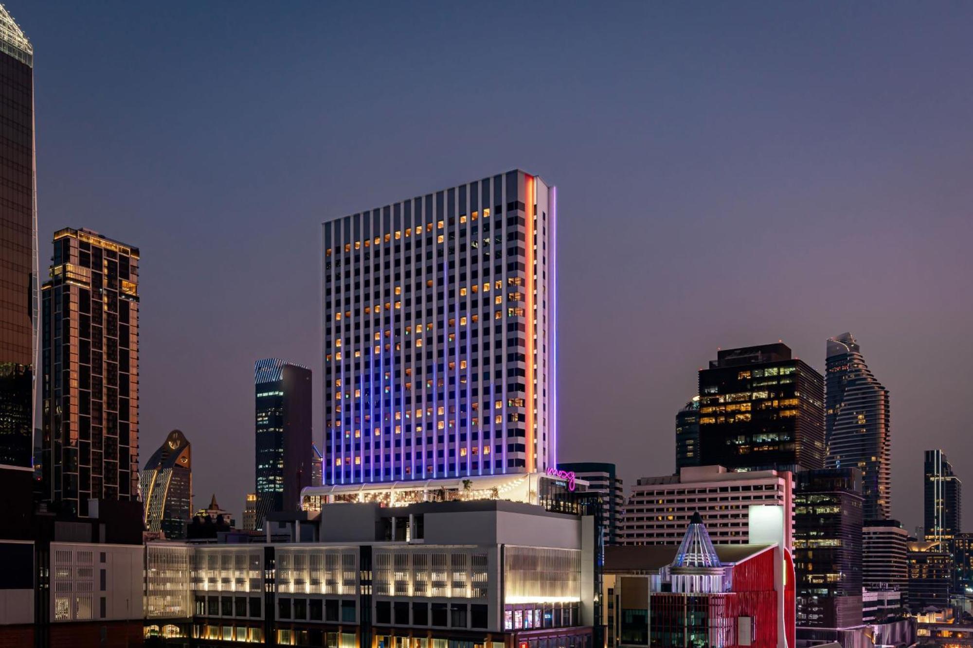 Moxy Bangkok Ratchaprasong Banguecoque Exterior foto