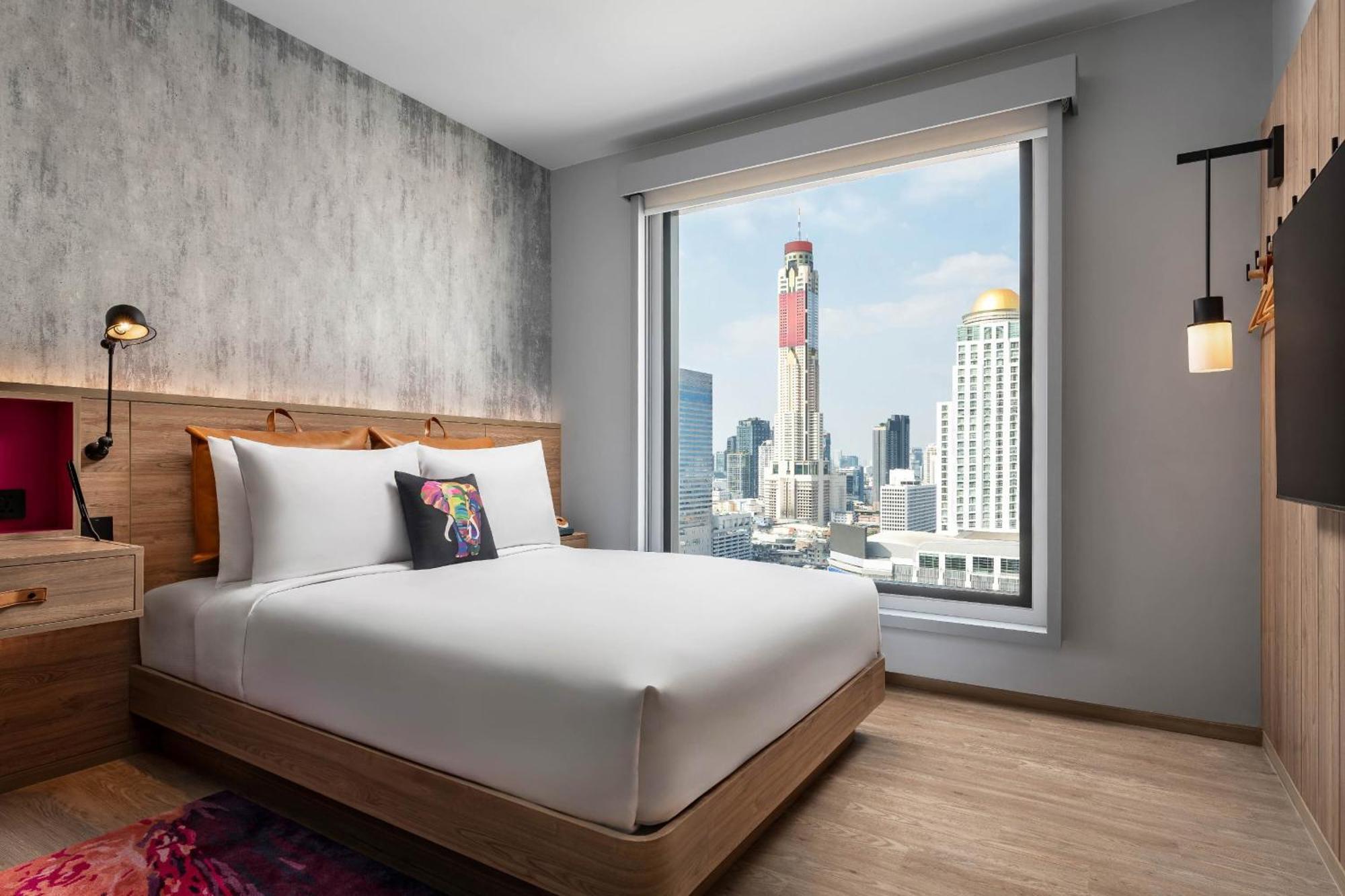 Moxy Bangkok Ratchaprasong Banguecoque Exterior foto